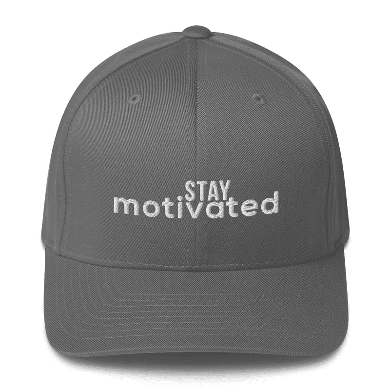 Stay Motivated Flex Fit Hat view 6